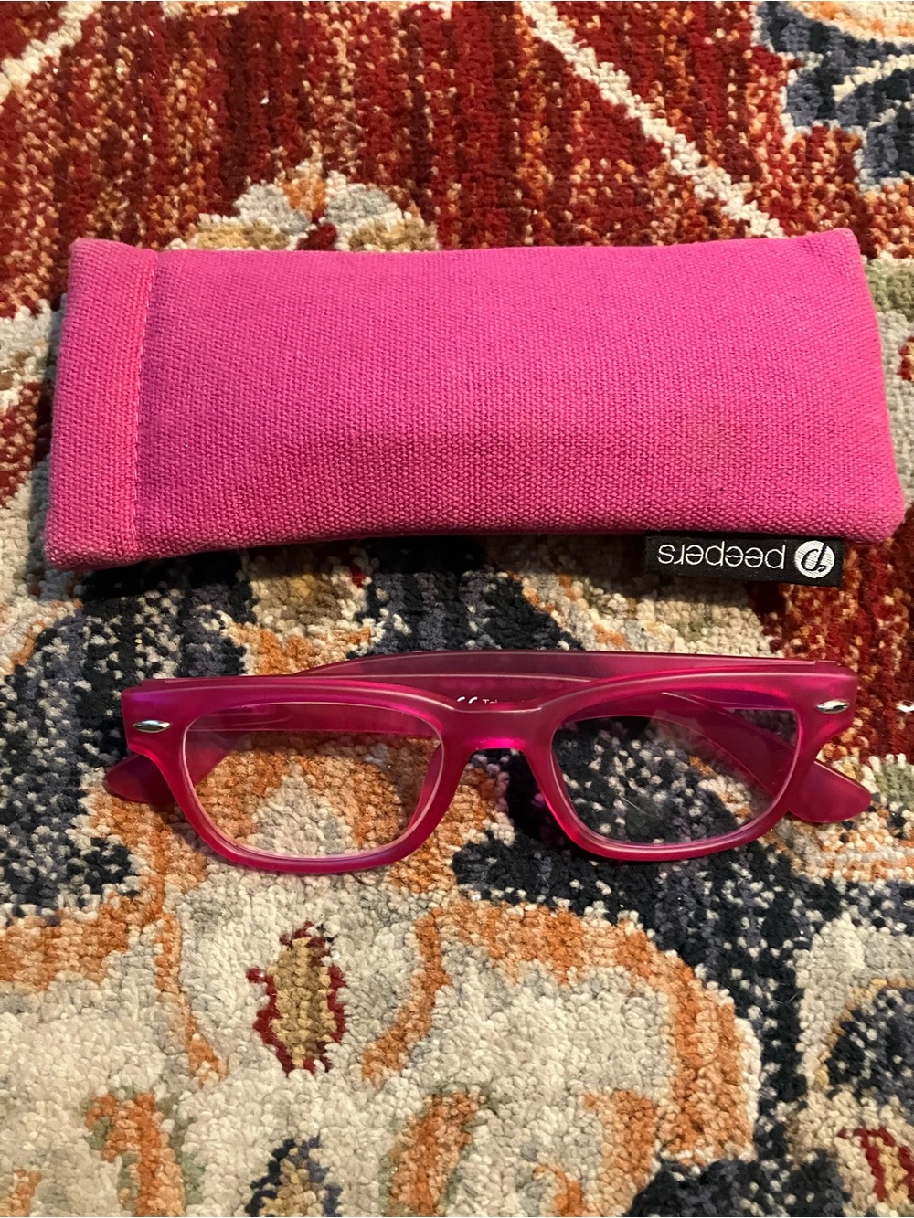 Peepers Reading Glasses +1.25 Pink